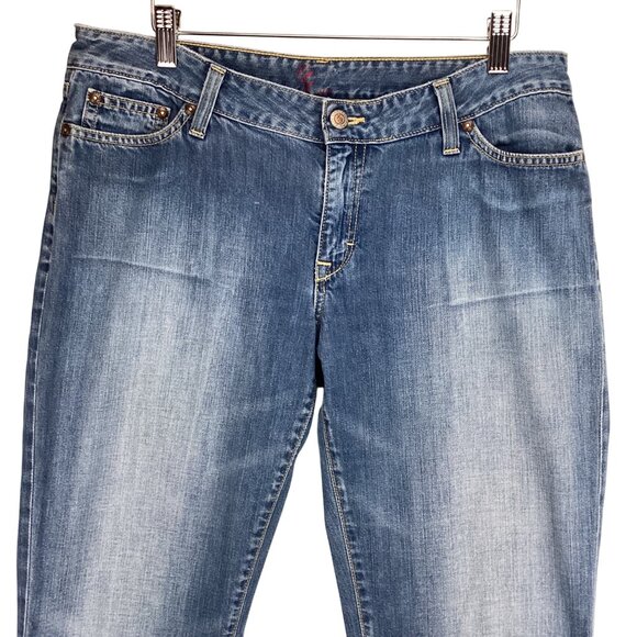 FRX Bootcut Jeans Size 32 Medium Wash Stretch Boot Cut - Picture 2 of 11